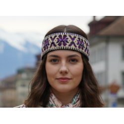 Handcrafted embroidered headband 3