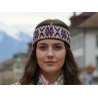 Handcrafted embroidered headband 3