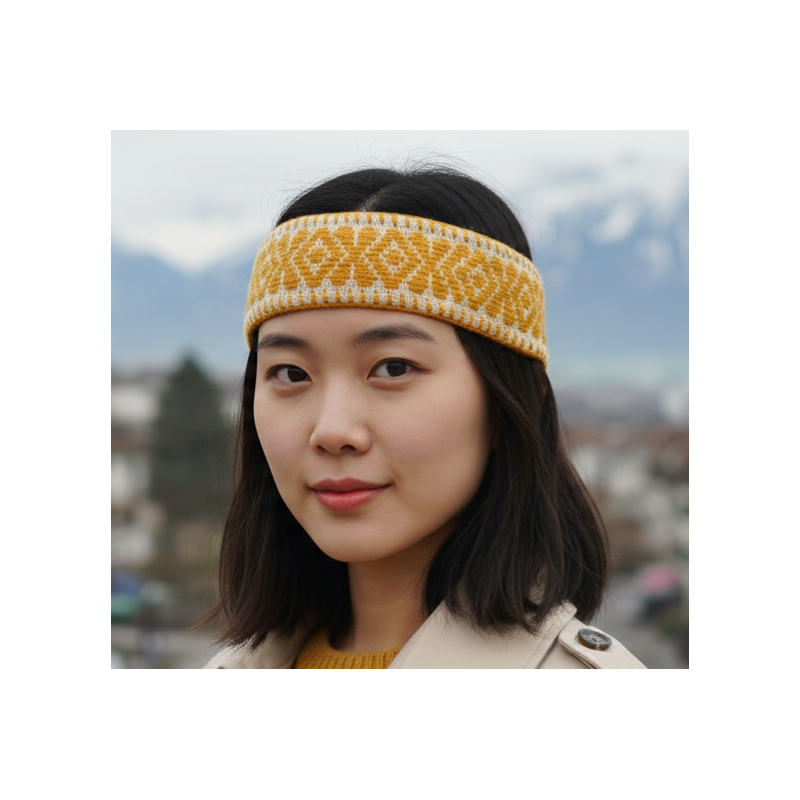 Handcrafted embroidered headband 5