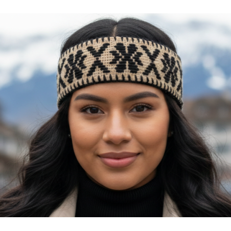 Handcrafted embroidered headband 6