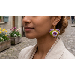 Copal Wood Earrings 2