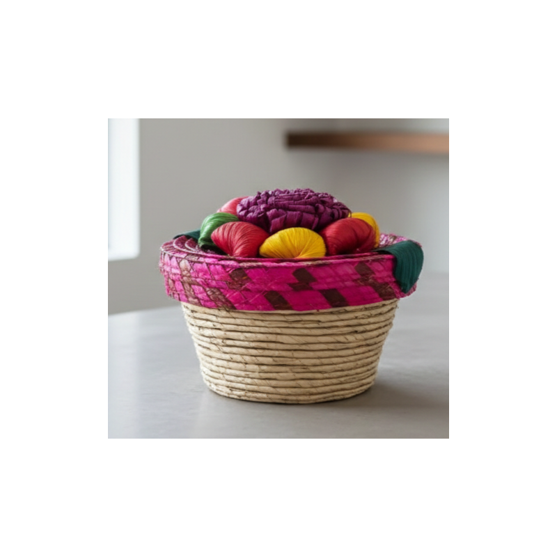 Woven palm jewelry box 3