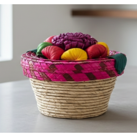 Woven palm jewelry box 3