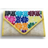 Palmblatt-Brieftasche mit Stoff 3