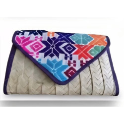 Palm wallet with fabric 5