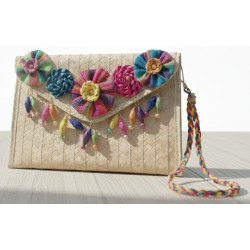 Grosse Palmblatt-Clutch 2