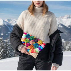 Grosse Palmblatt-Clutch 5