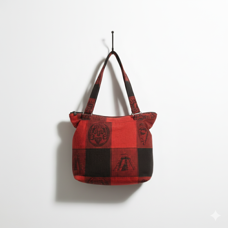 Rot Stofftasche