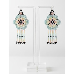 Medium beaded earrings 3