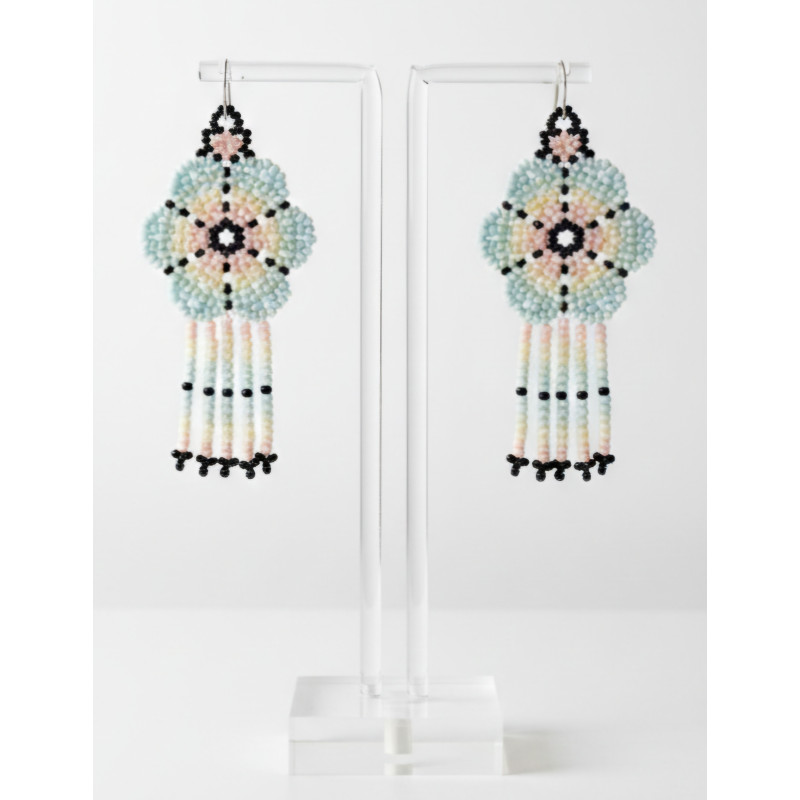 Aretes de Chaquira medianos 3