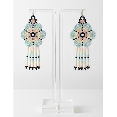 Aretes de Chaquira medianos 3