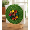 Serviettenhalter aus Palmblatt 10