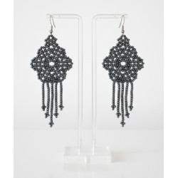 Aretes de Chaquira medianos 4