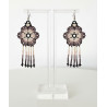Medium beaded earrings 7