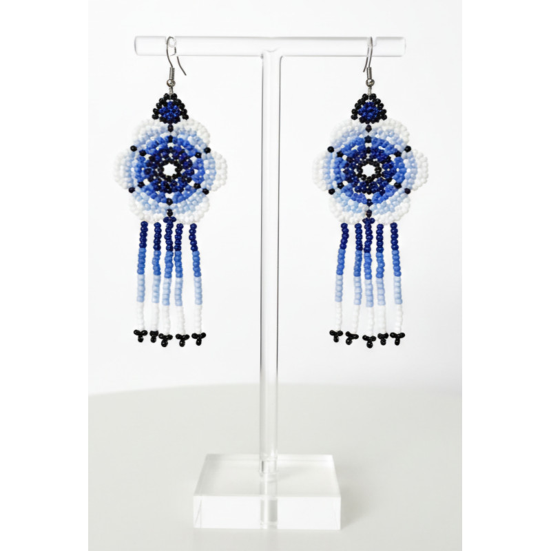 Medium Perlenohrringen 8