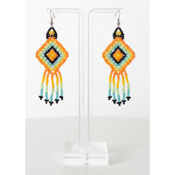 Aretes de Chaquira medianos 9