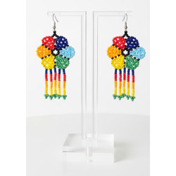 Medium beaded earrings 11