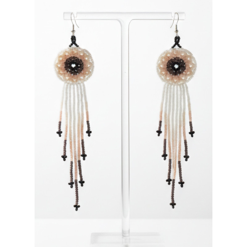 Aretes de Chaquira grandes 3