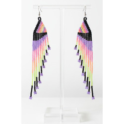 Aretes de Chaquira grandes 5