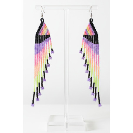 Large beaded earrings 5