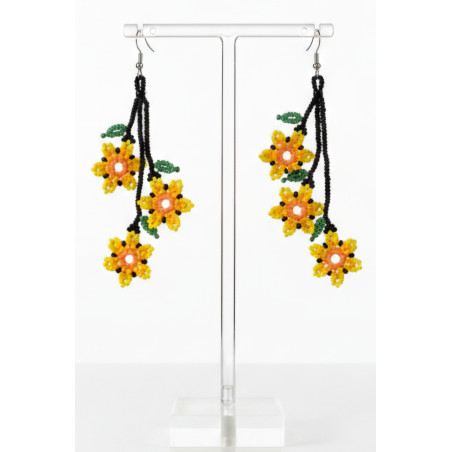 Gross Perlenohrringen 6