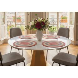 Set mit 6 handgefertigten Tischsets 3