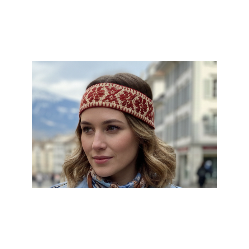 Handcrafted embroidered headband 1