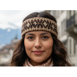 Handcrafted embroidered headband 2