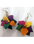 Aretes de palma